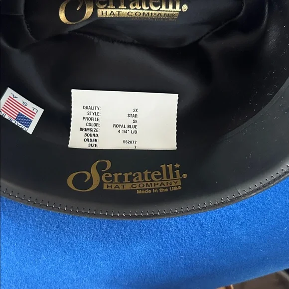 Serratelli 2X Felt Cowboy Hat - Picture 4 of 6